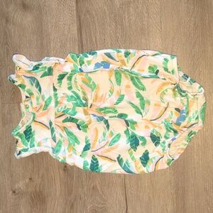 Old Navy 12-18m Jungle Leaves Onesie